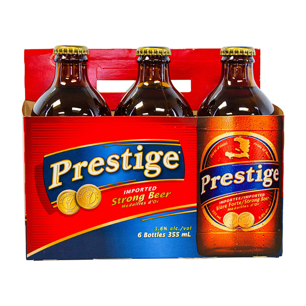 Prestige - Bière dorée de type Lager 6x355ml (incluse la consinge)
