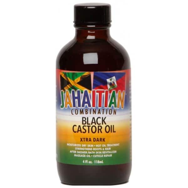 Jahaitian Combination Black Castor Oil - Xtra Dark (4oz)