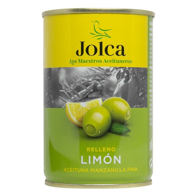 Jolca - Olives Vertes manzarilla farcies au citron 300g