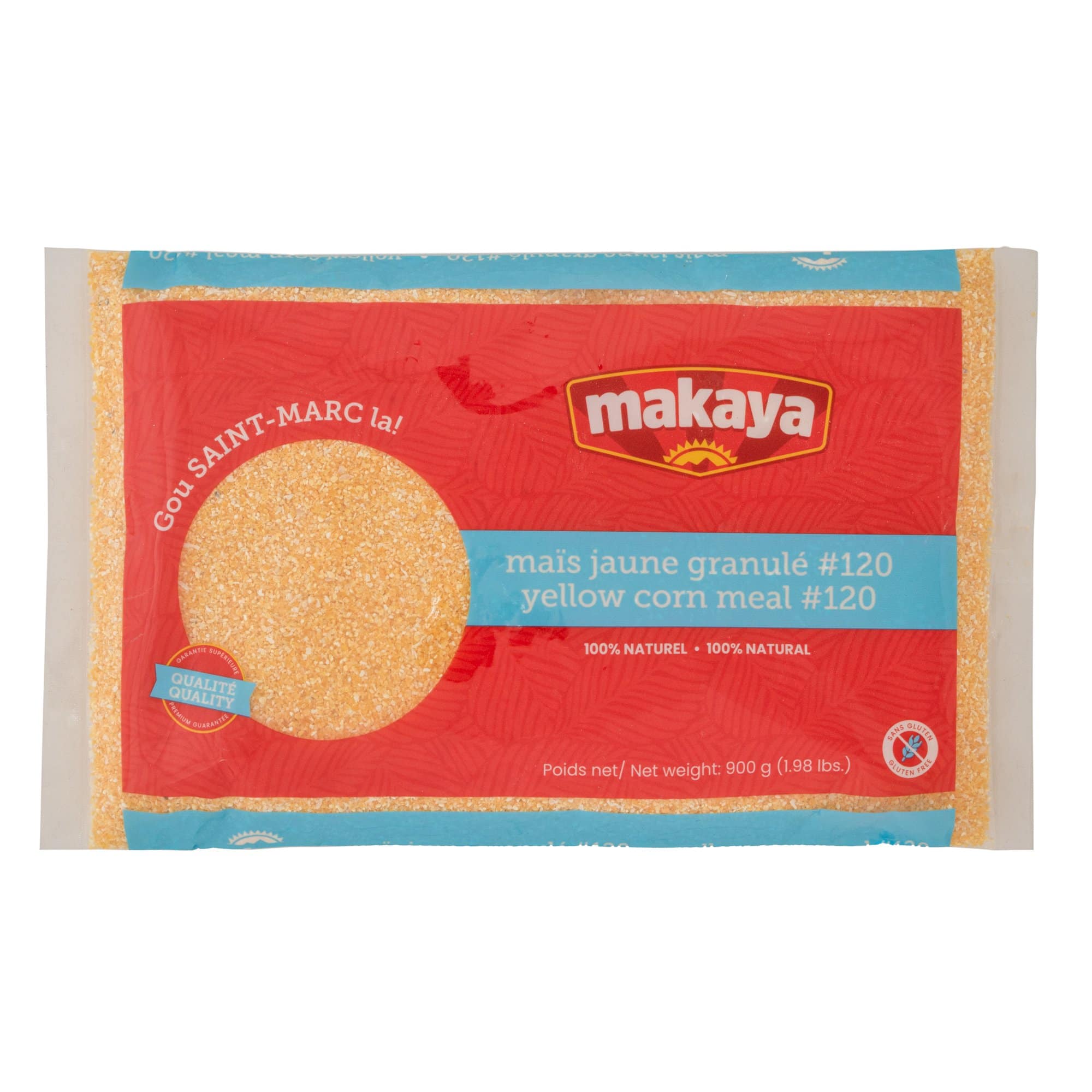 Makaya - Maïs jaune granule #120 (2lbs)