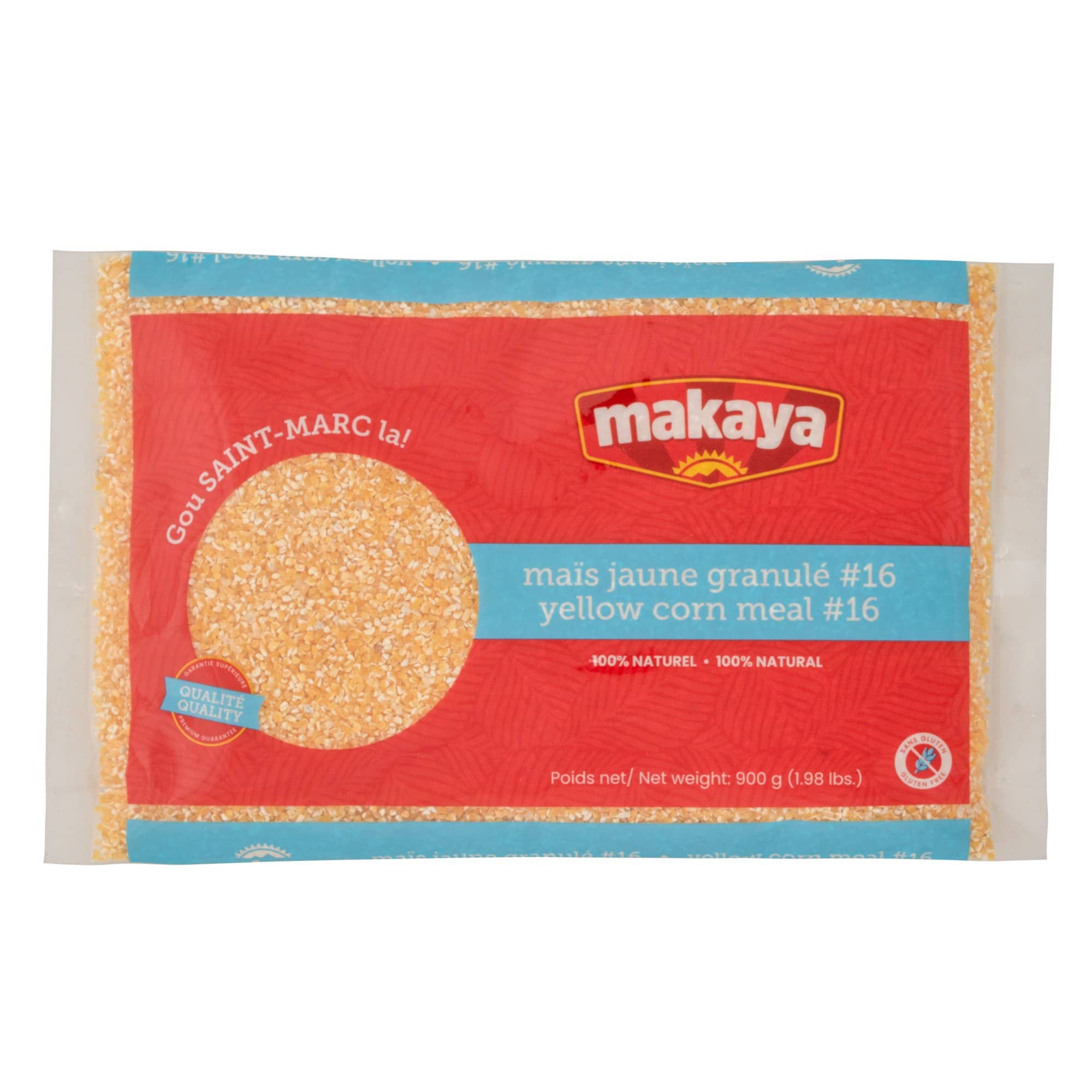 Makaya - Maïs jaune granulé #16 (2lbs)