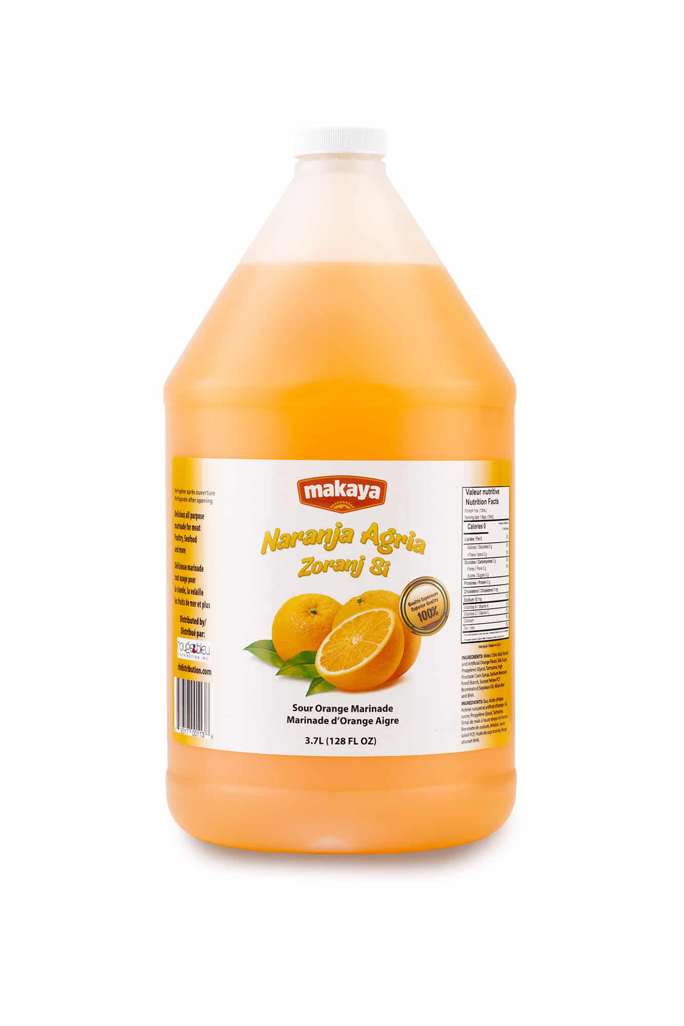 Makaya -Orange Sure (Sour Orange marinade) -1 Gallon