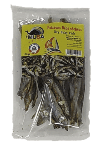 Musa - Poissons Bébé Séchées 120g